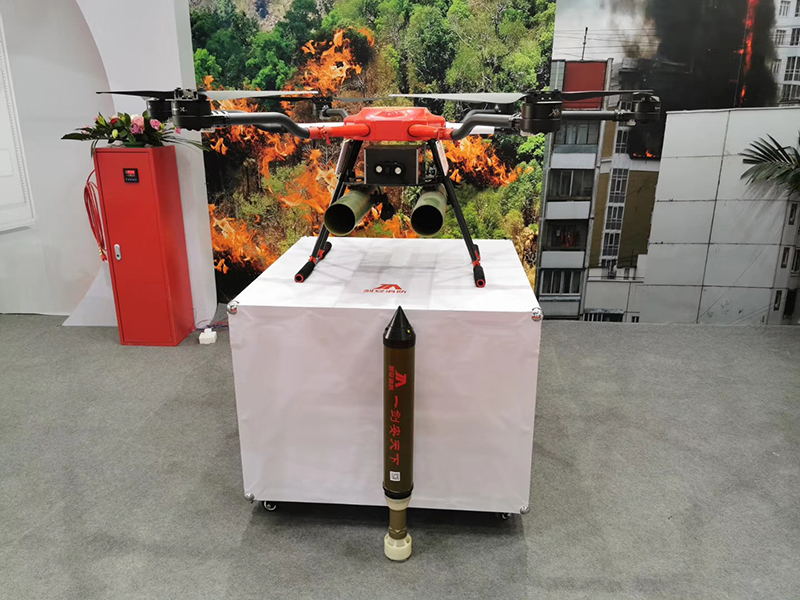 UAV for fire